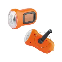 Wind Up Solar Torch view 1