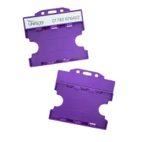 Rigid Card Holder with Resin Dome view 5