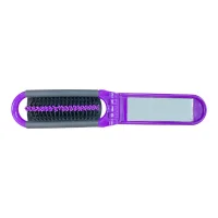 Oblong Folding Brush with Mirror view 5