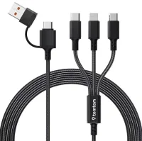 Woven Rope Multi Charging Cable view 1