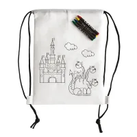 Colouring Drawstring Bag view 1