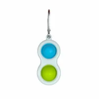 Dimple Pop Fidget Keyring view 2