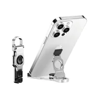 SpinClip Foldable Phone Stand with Fidget Spinner view 2