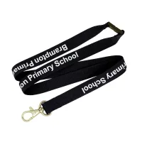 Flat Ribbed Lanyards view 1