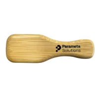Mini Bamboo Hair Brush view 3
