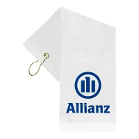 Embroidered Cotton Golf Towel view 5