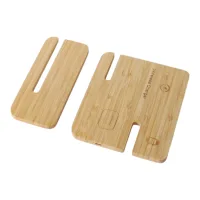 Bamboo Wireless Charging Station view 4