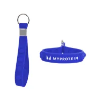 Fidget Popper Silicone Strap Keyring view 2
