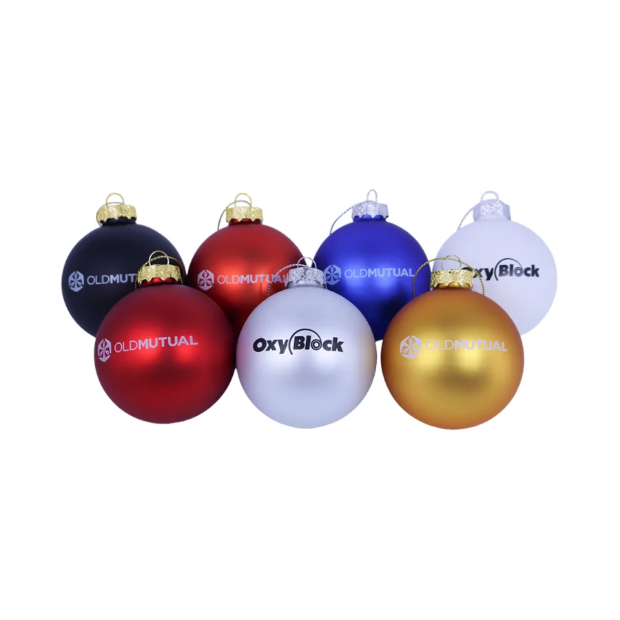 Glass Christmas Baubles