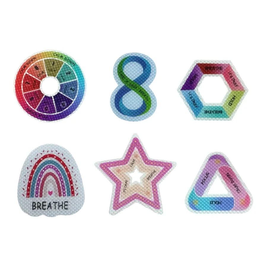 Textured Fidget Strip Stickers