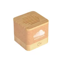 Bamboo & Cork Bluetooth Speaker view 2