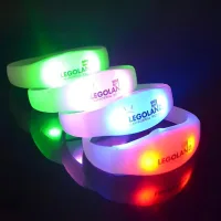 Light Up Silicone Wristband view 4