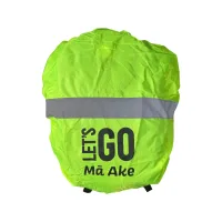 Hi Vis Reflective Backpack Cover view 1