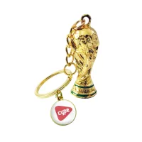 World Cup Trophy Keyring view 1