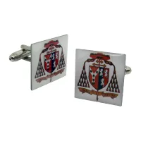 Printed with Epoxy Cufflinks view 1