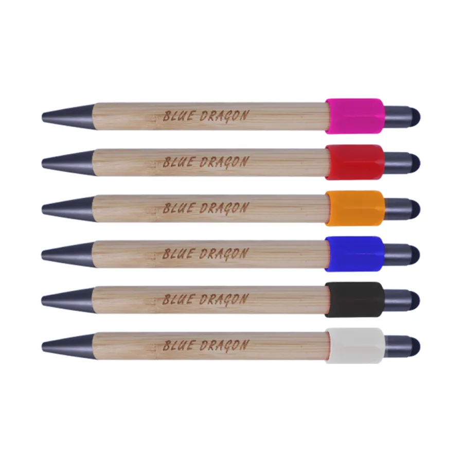 Bamboo Fidget Spinner Pen