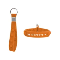 Fidget Popper Silicone Strap Keyring view 4