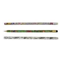 Pencil with Full Colour Wrap view 1