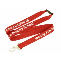 Flat Ribbed Lanyards view 10