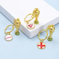 World Cup Trophy Keyring view 2