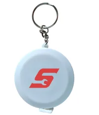 Circular Tape Measure Keyring view 1