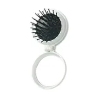 Round Folding Brush with Mirror view 9