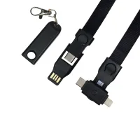 4-in-1 Charging Cable Lanyard view 2