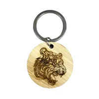 Bamboo Keyring view 1
