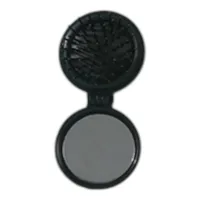 Round Folding Brush with Mirror view 3