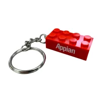 Building Brick Keyring view 1