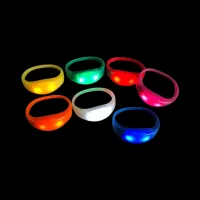 Light Up Silicone Wristband view 2