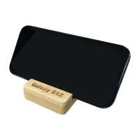 Bamboo Phone Stand view 3