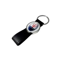 UK PU Leather Keyring view 1
