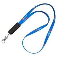 3-in-1 Charging Cable Lanyard view 2