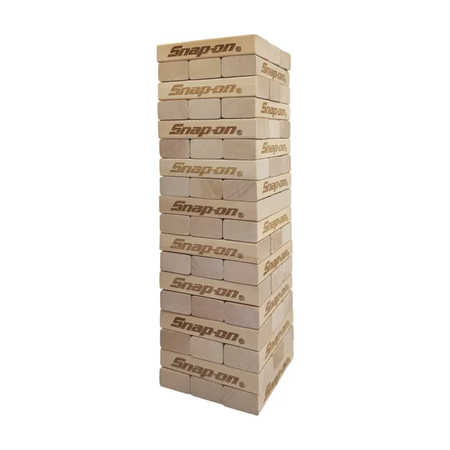 Large Wooden Block Stacking Game