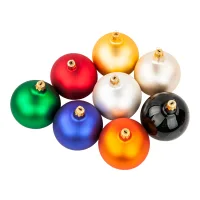 Glass Christmas Baubles view 2
