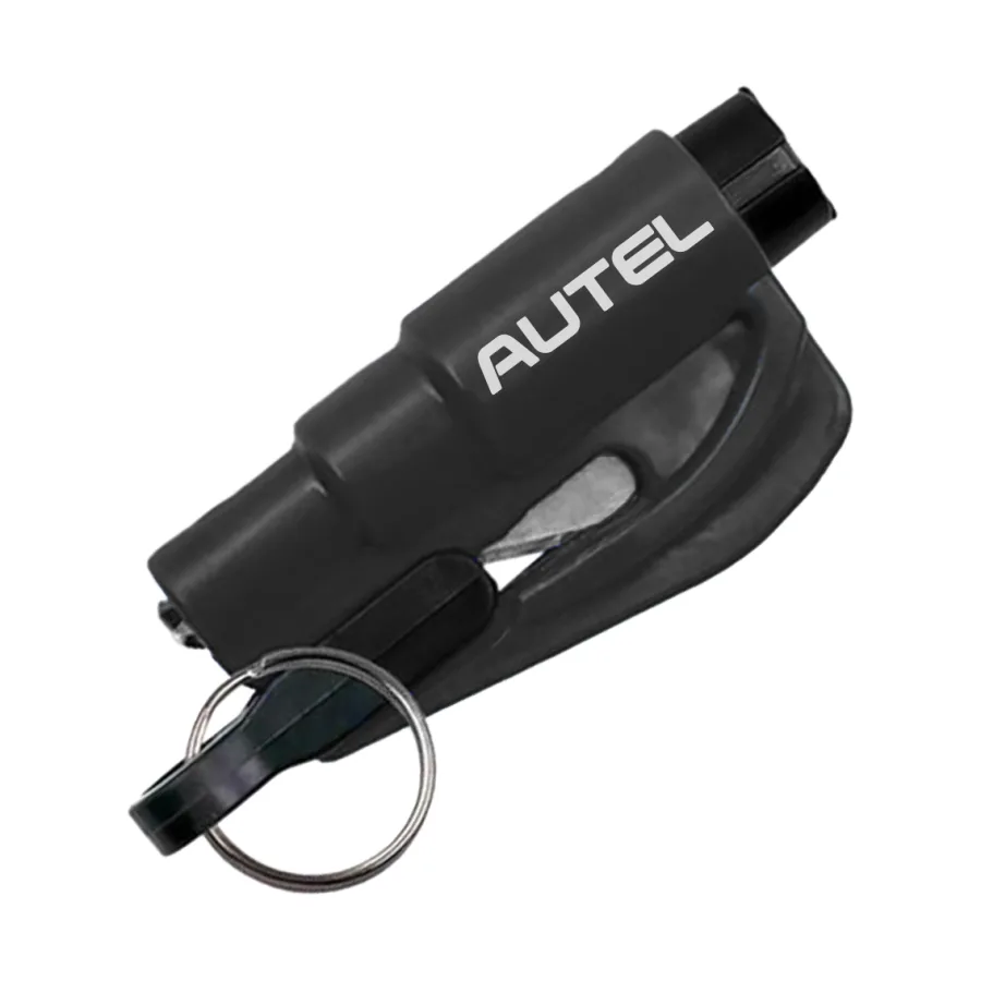Window Breaker Seatbelt Cutter Whistle Keyring