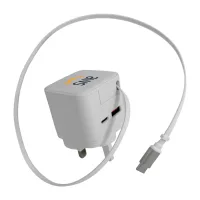 USB-C Plug Charger with Retractable USB-C Cable view 1