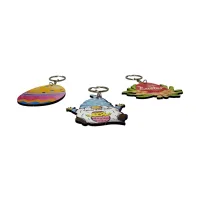 Full Colour Wooden Keyring view 2