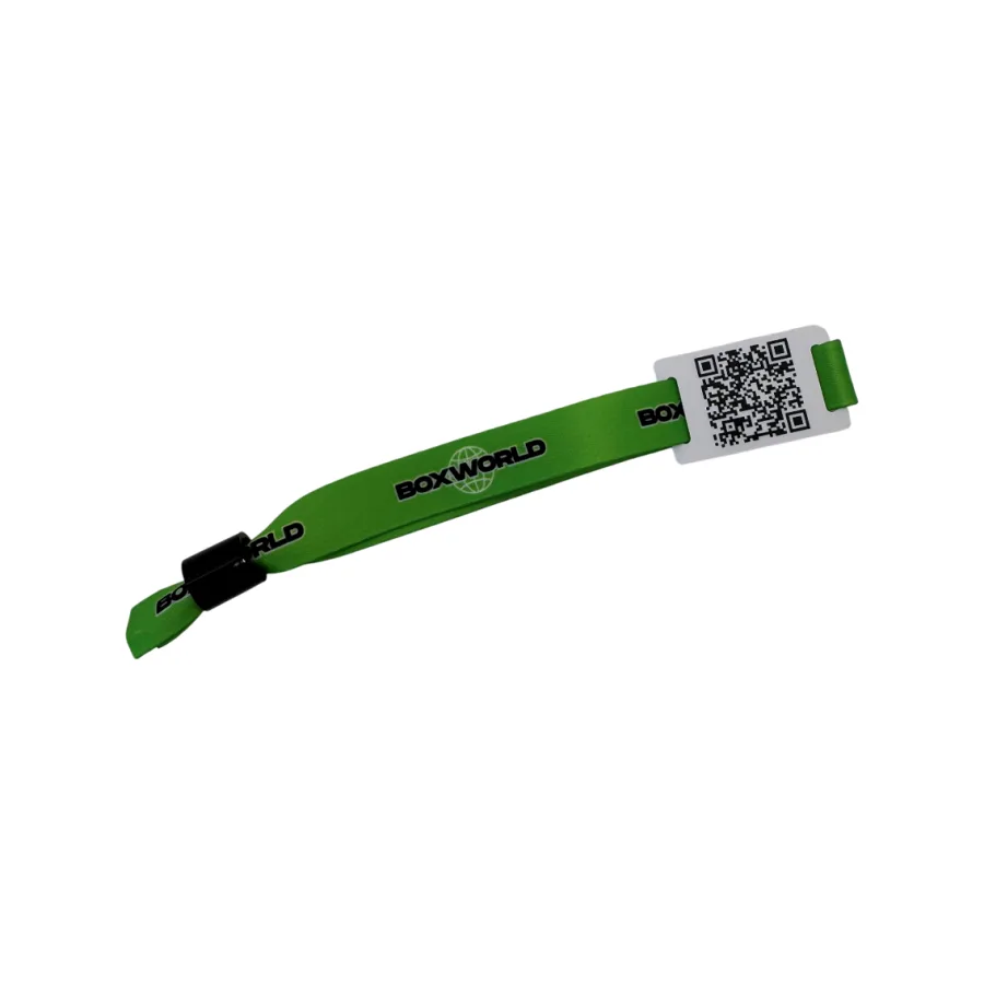 Event Wristband with QR Tag