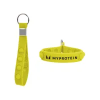 Fidget Popper Silicone Strap Keyring view 7