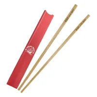 Bamboo Chopsticks in Printed Sleeve view 2
