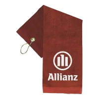 Embroidered Cotton Golf Towel view 4