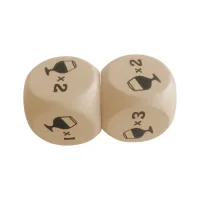 Wooden Dice view 4