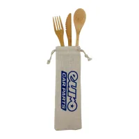 Bamboo Cutlery Set view 2