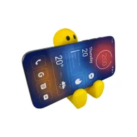 Smiley Face Person Stress Phone Holder view 7