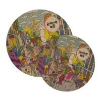 Premium Cork Mouse Mat view 1