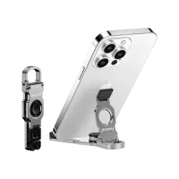 SpinClip Foldable Phone Stand with Fidget Spinner view 1