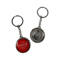 Bottle Lid Bottle Opener Keyring view 2
