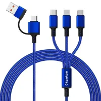 Woven Rope Multi Charging Cable view 2